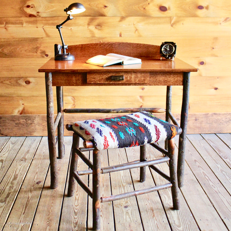 Oak Top Writing Desk with Gallery | Dartbrook Signature Collection