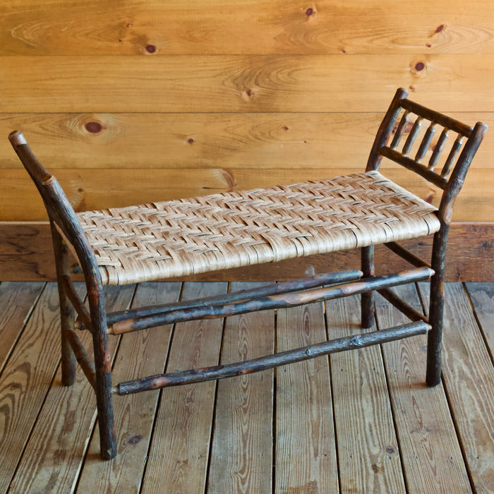 Roman Bench with Eco-friendly Paper Splint Seat